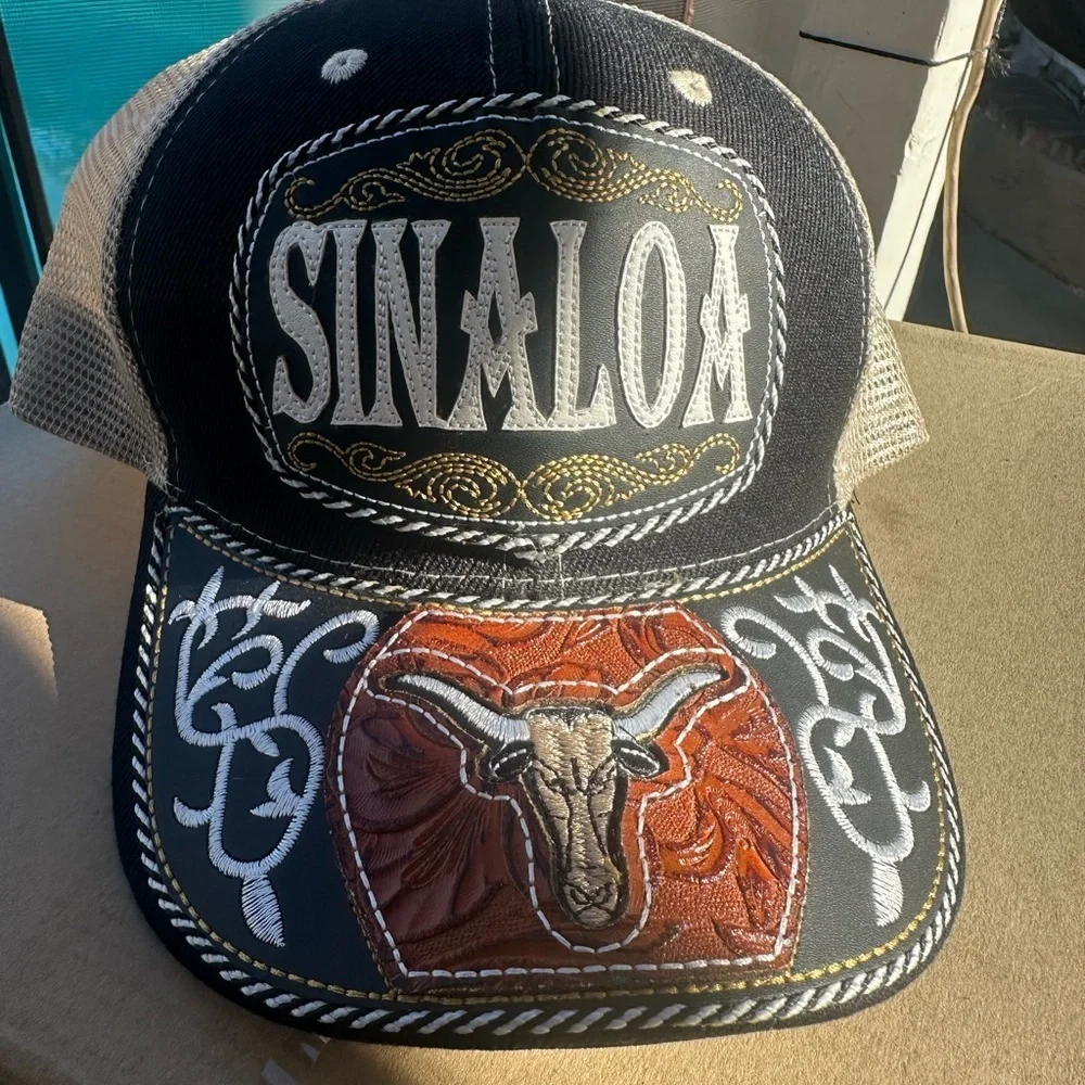 SINALOA Black and Tan Trucker/Western Hat